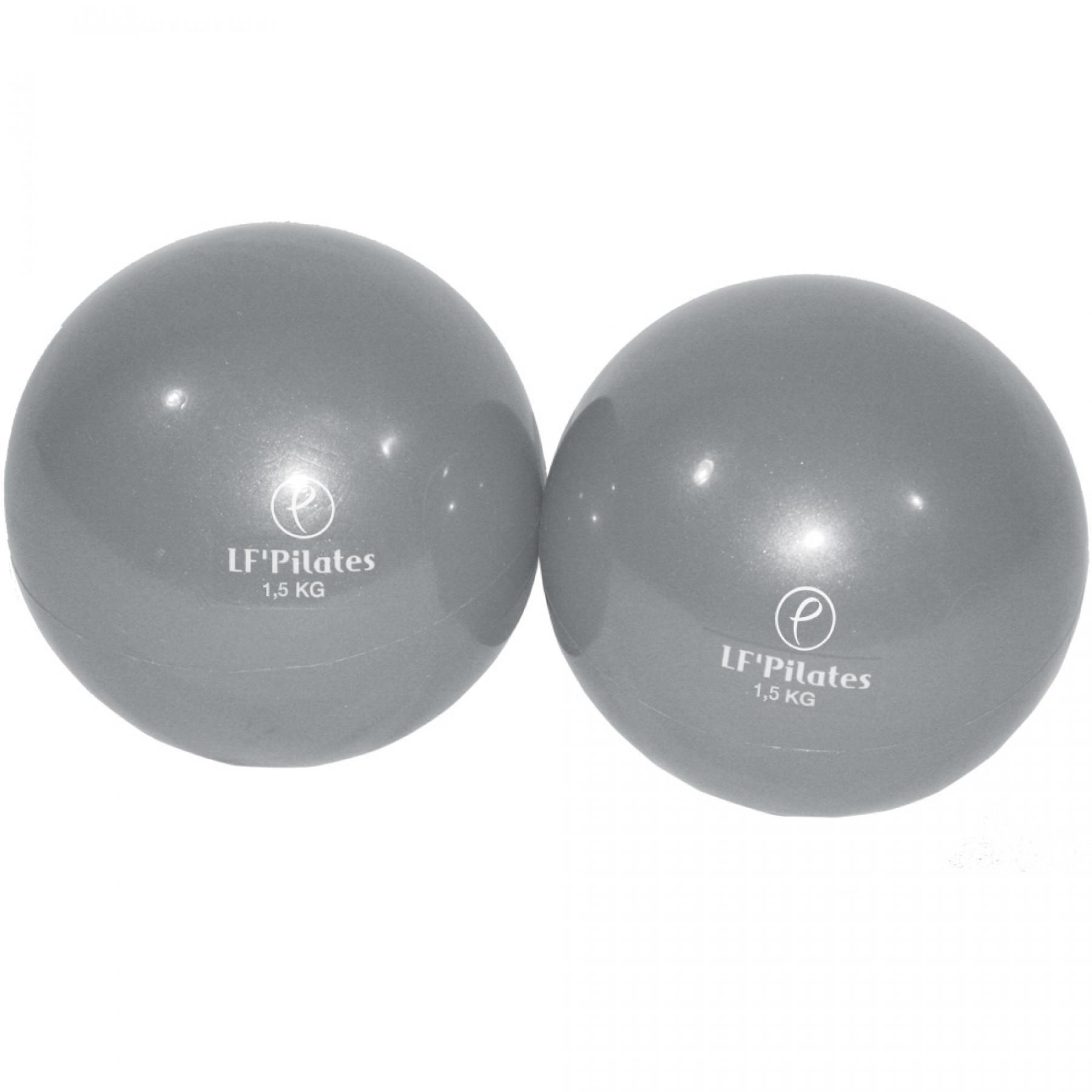 Weighted balls Leader Fit 1,5kg – 12,5 cm (x2)