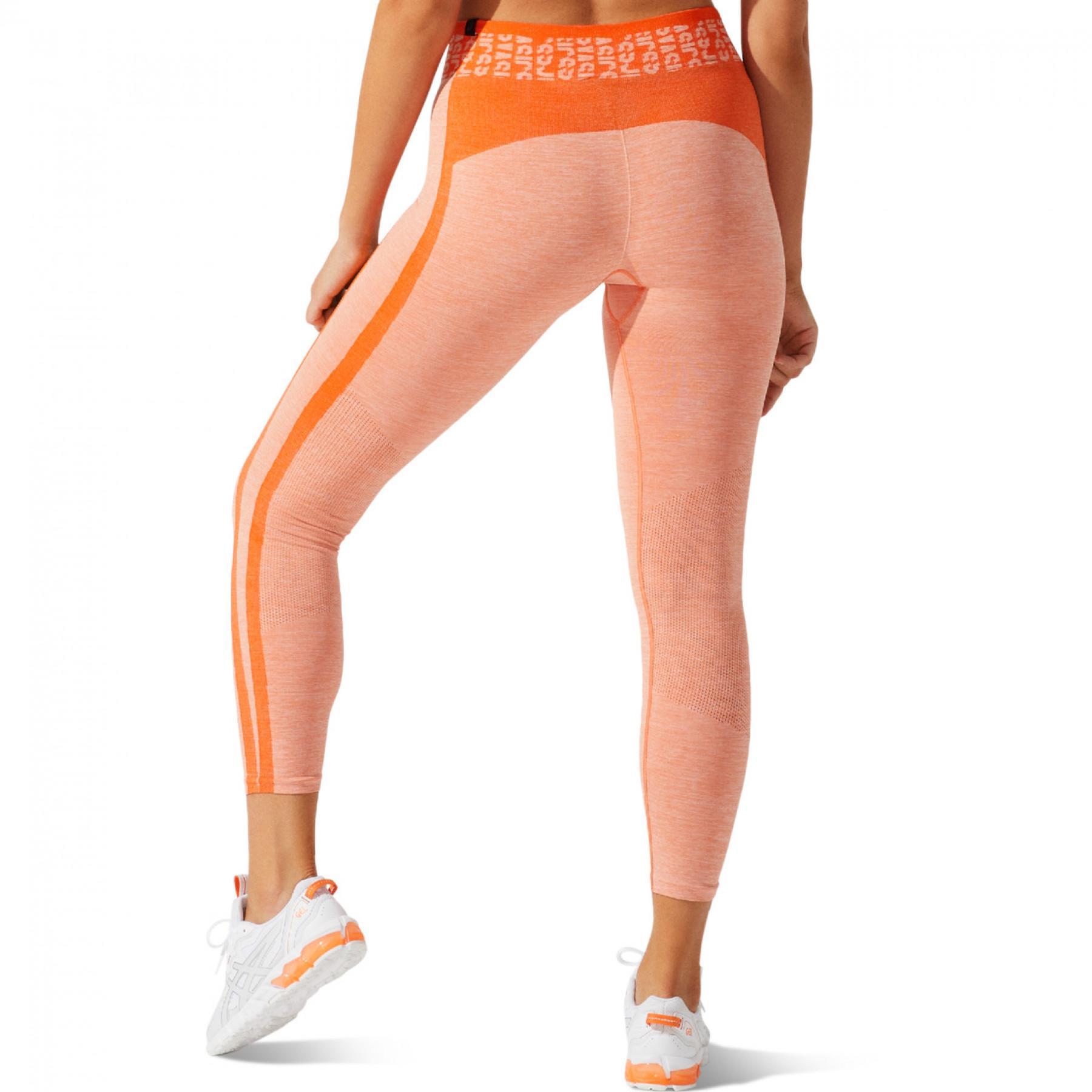 Seamless tights for women Asics Cropped Logo
