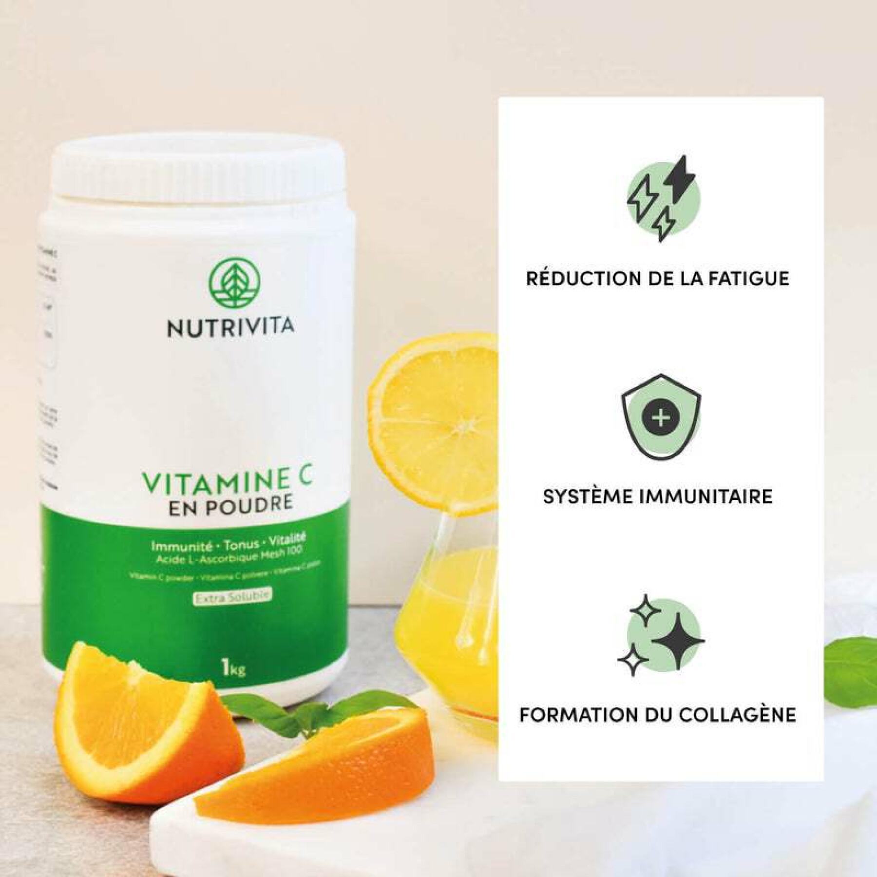 Food supplement vitamin c in powder 1kg Nutrivita