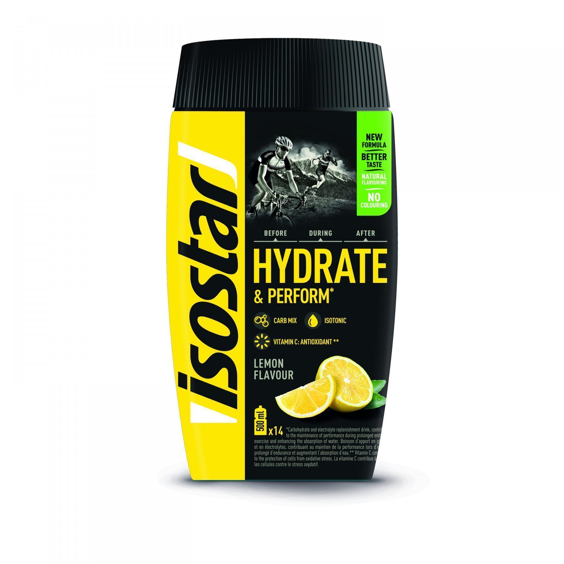 Powder Isostar Hydrate & Perform citron (6 boîtes)