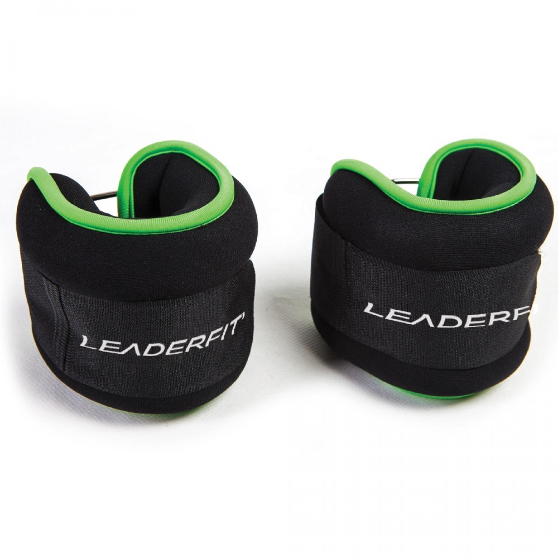 Weighted wrist/ankle bands Leader Fit 1kg (x2)