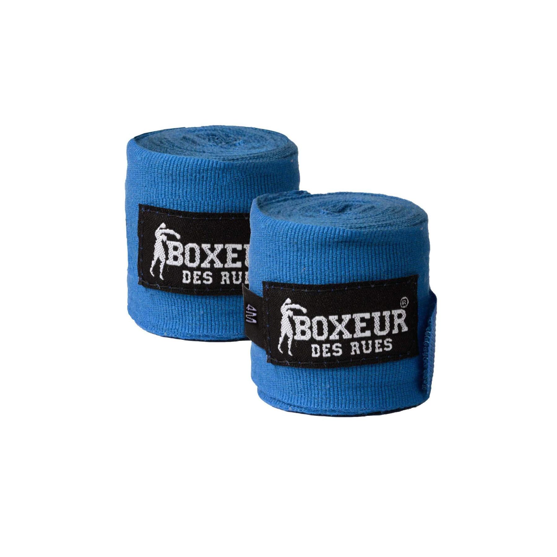 Boxing Bands Boxeur des rues (400 cm) bleu