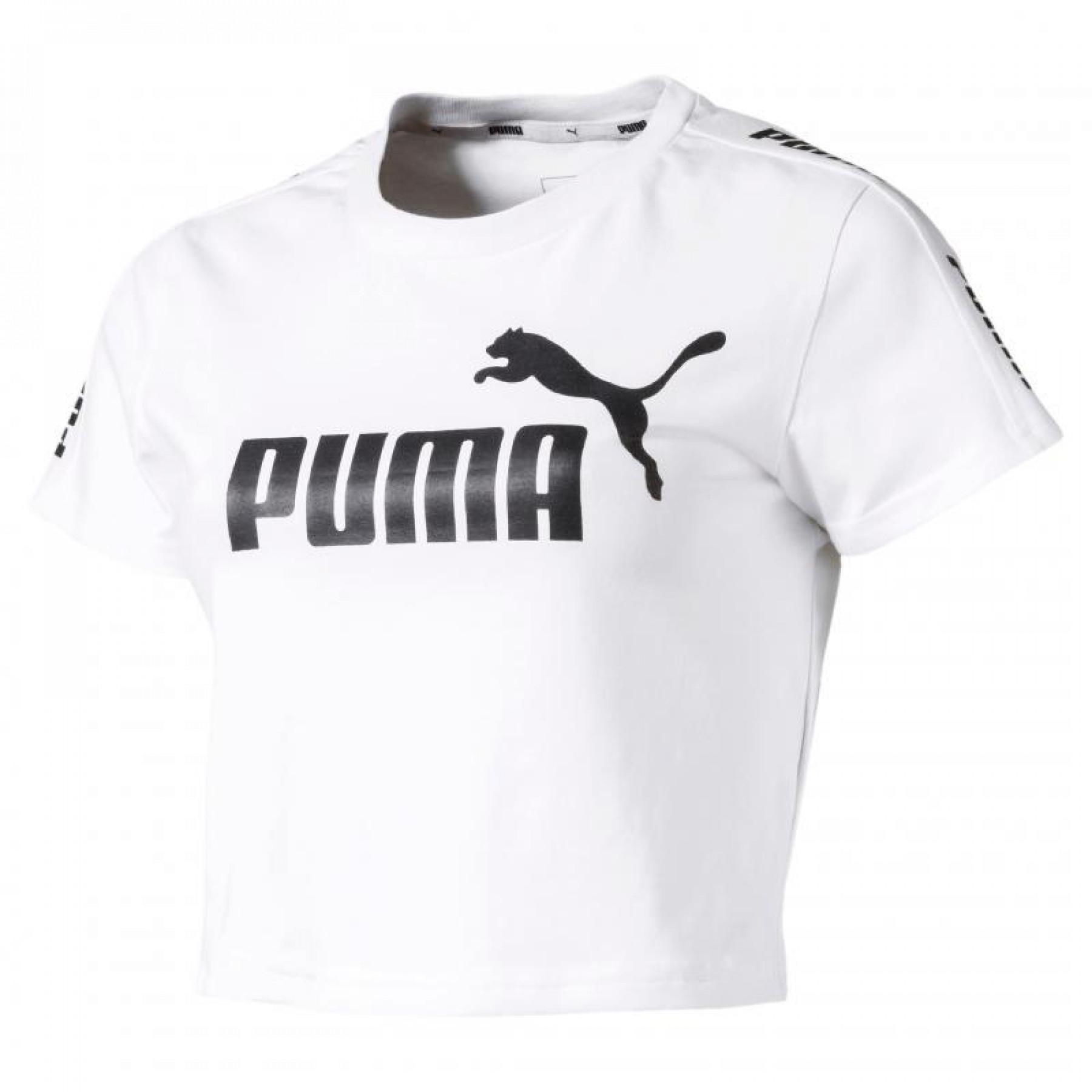 Women's T-shirt Puma Amplified logo fitted