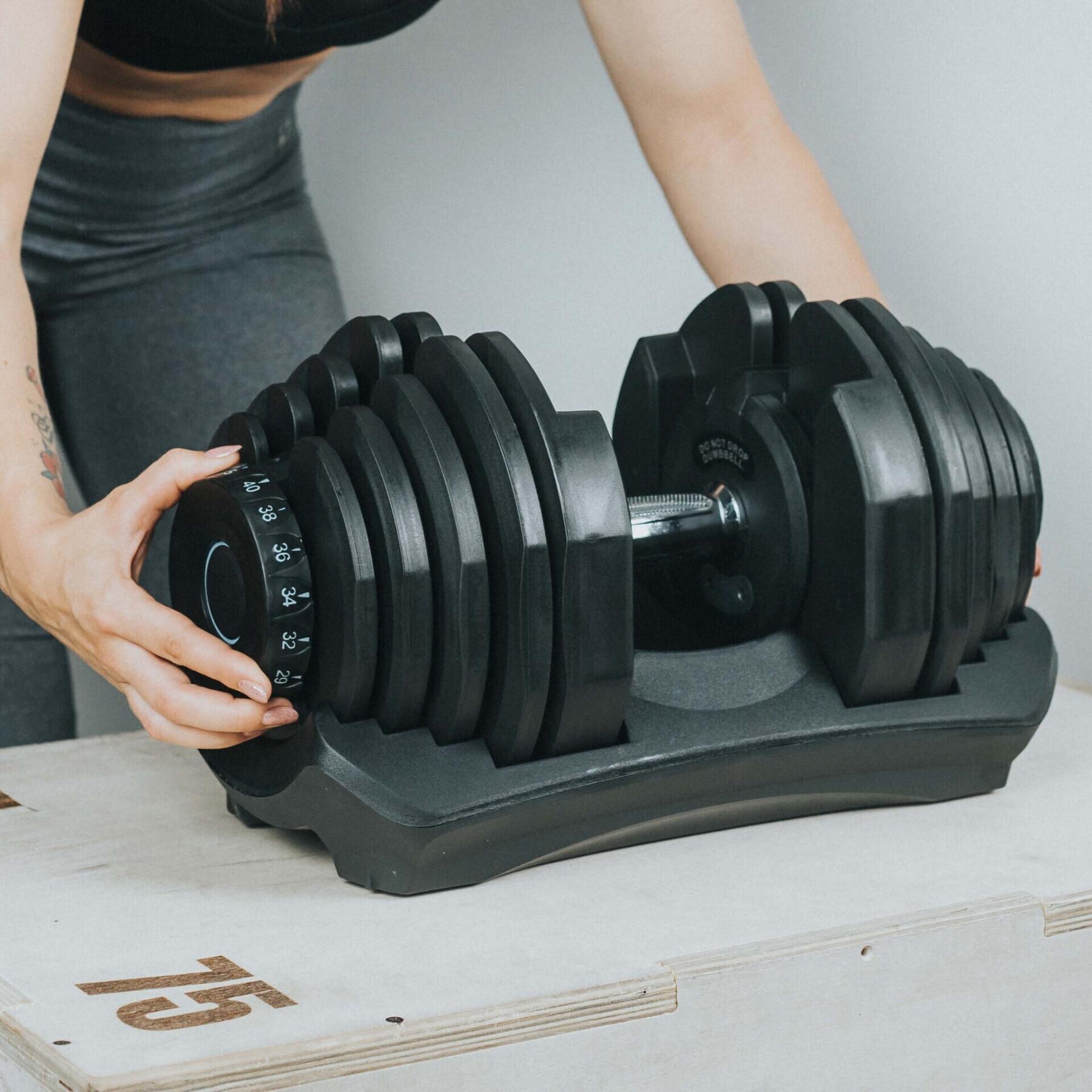 Adjustable dumbbell Boxpt