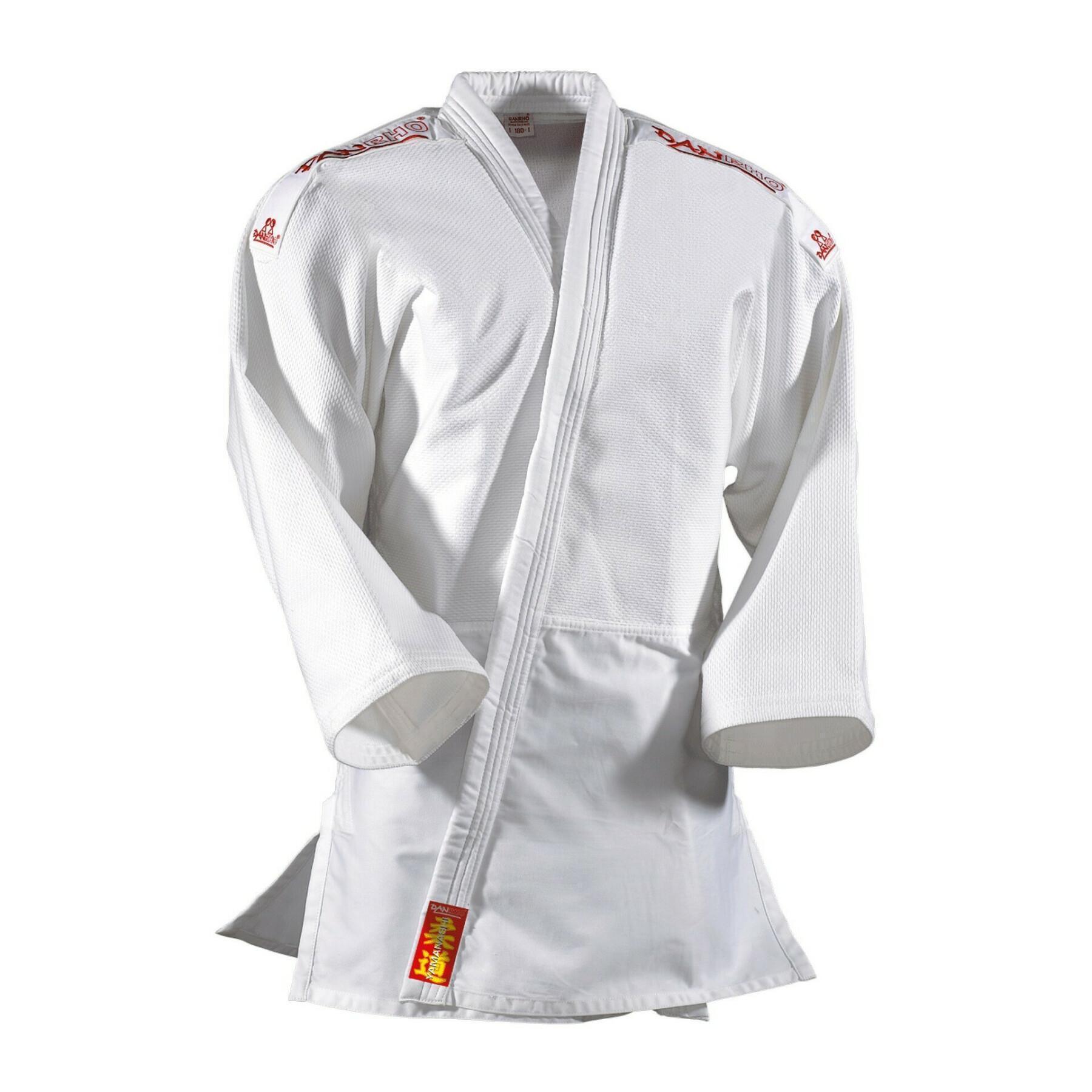 Kimono judo with stripes on the shoulders Danrho Yamanashi