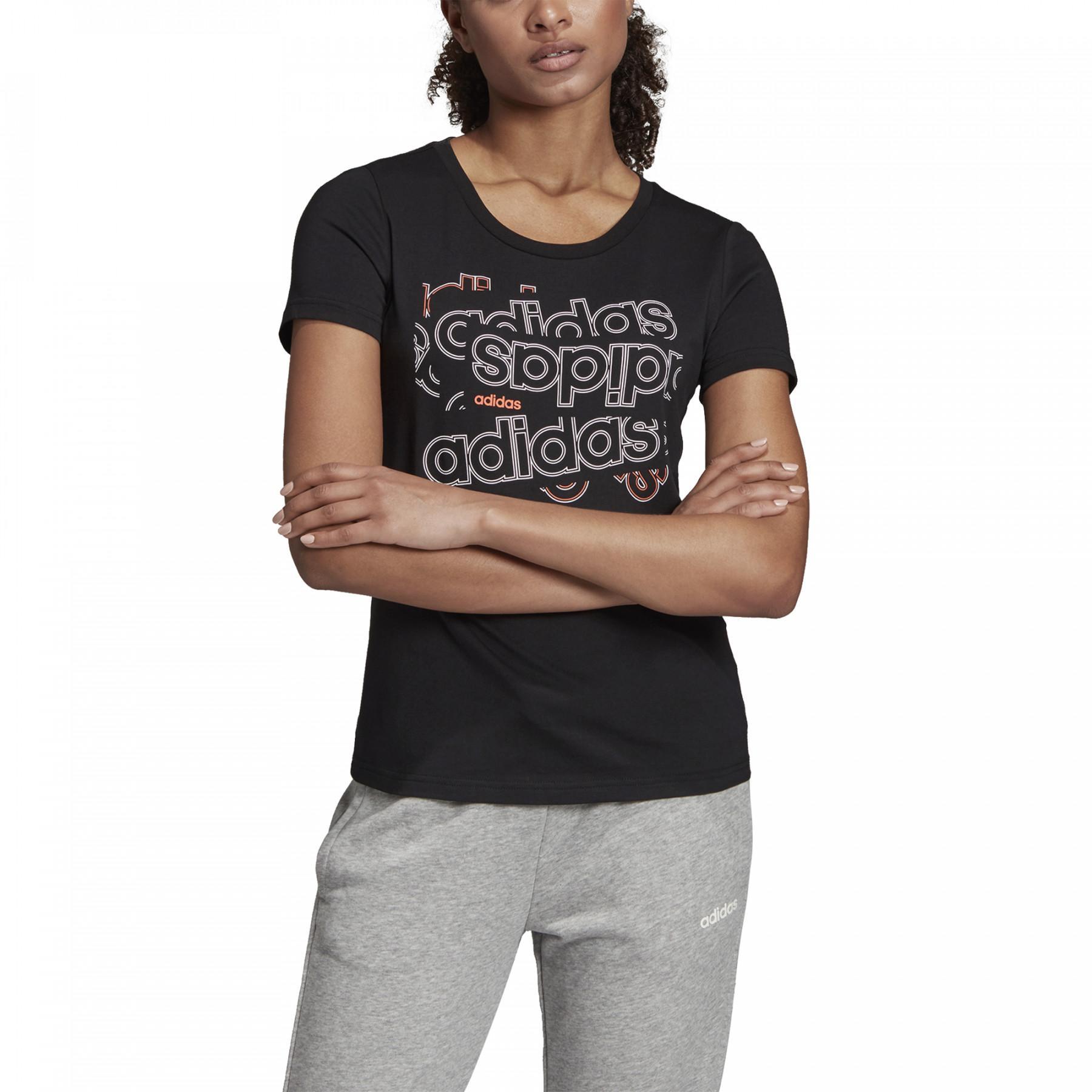 Women's T-shirt adidas Logo Collage Graphic