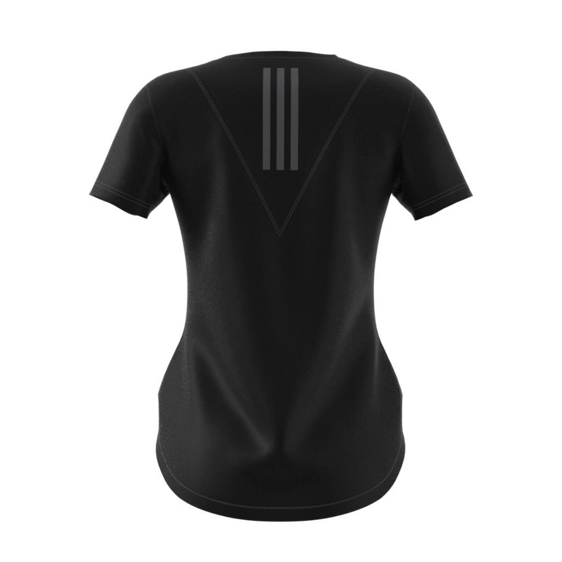 Women's T-shirt adidas Training 3-StripesHeat Ready