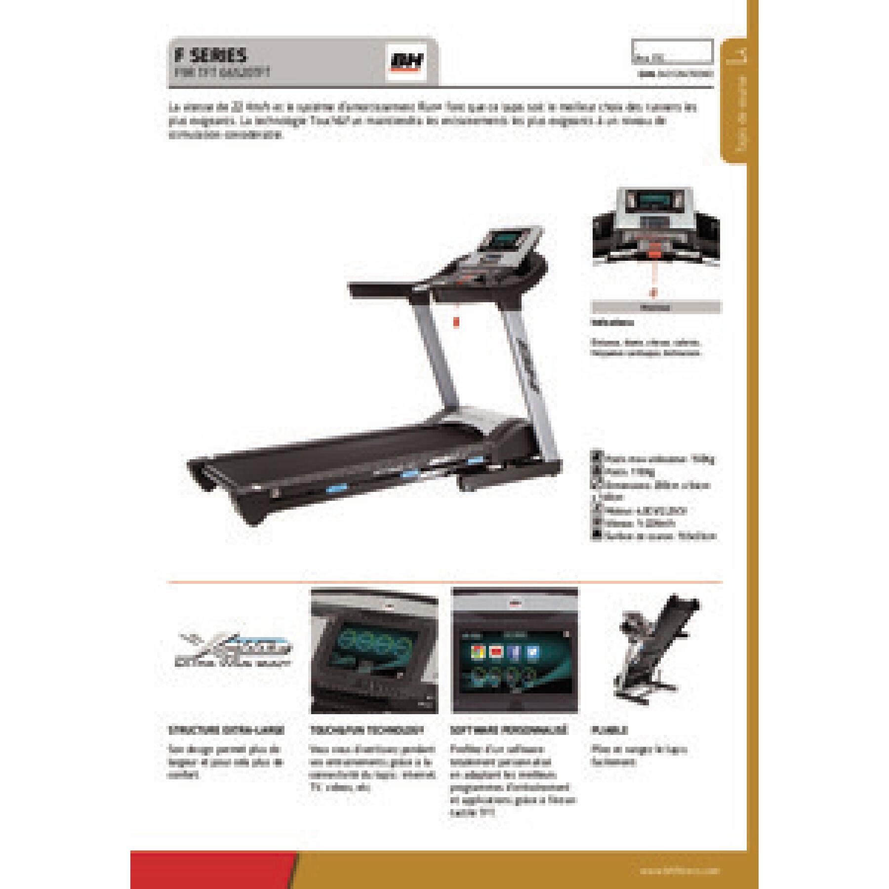 Treadmill Bh Fitness F9R Tft