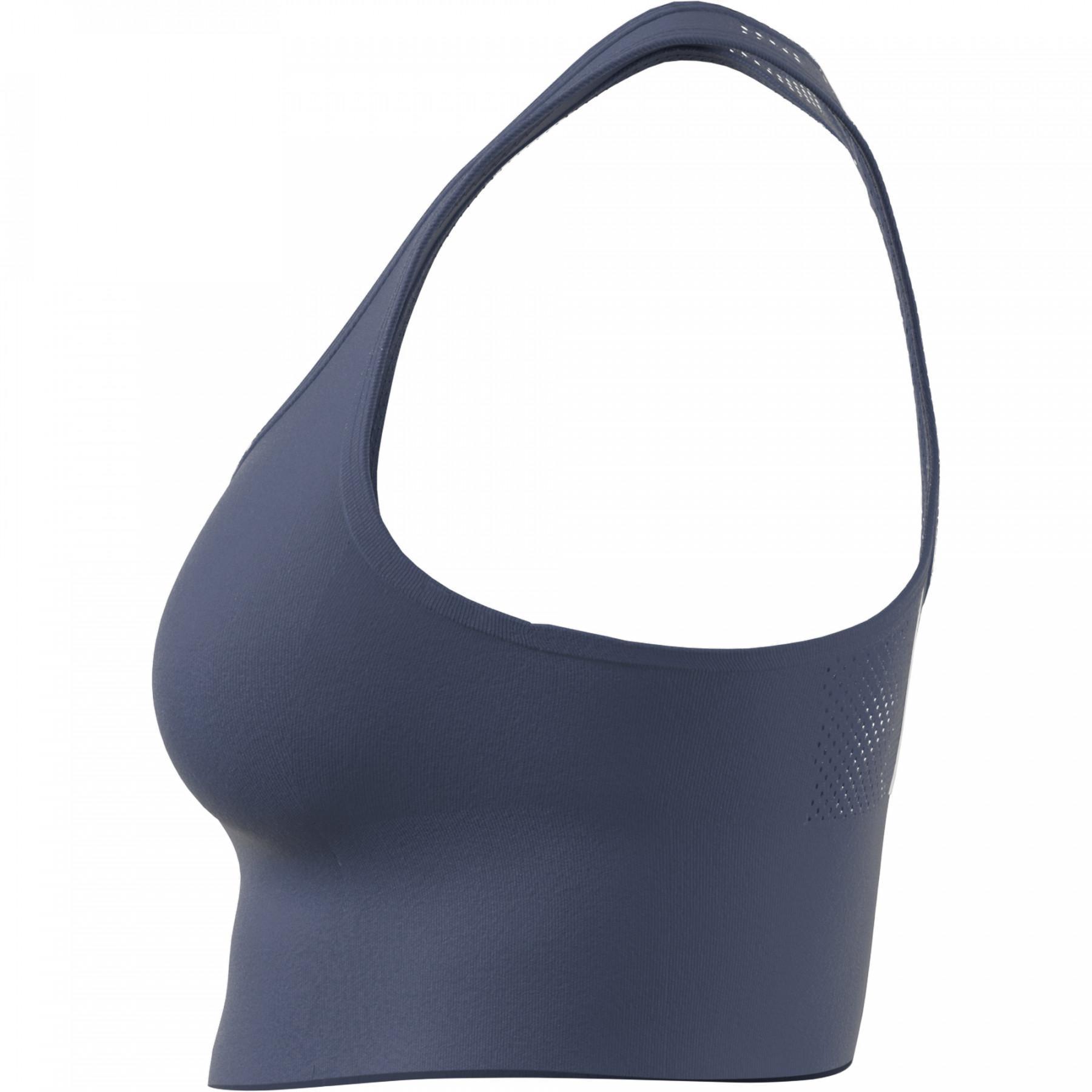 Women's bra adidas Aeroready Designed 2 Move 3-Bandes Sports