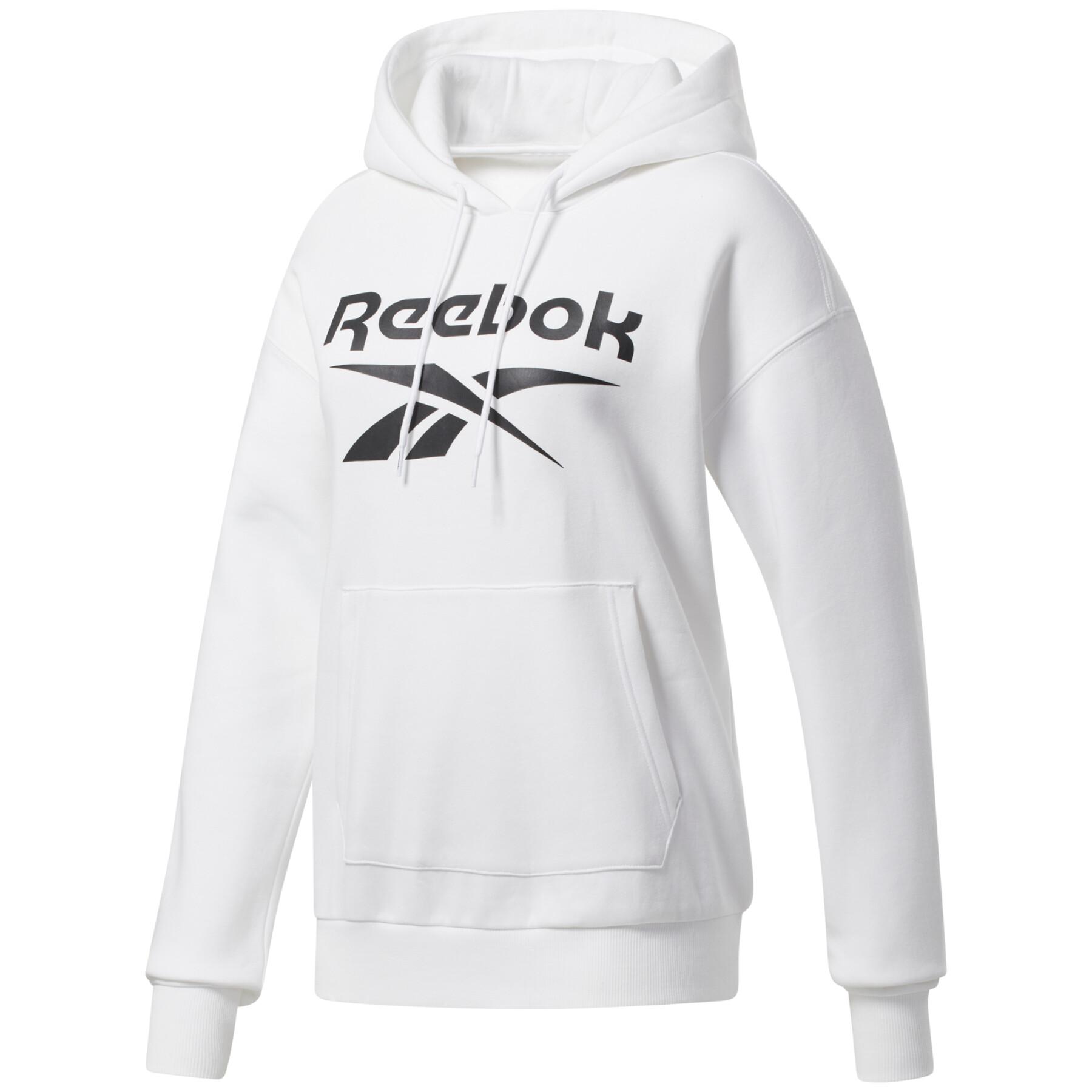 Women's hoodie Reebok Identity Logo Fleece Pullover