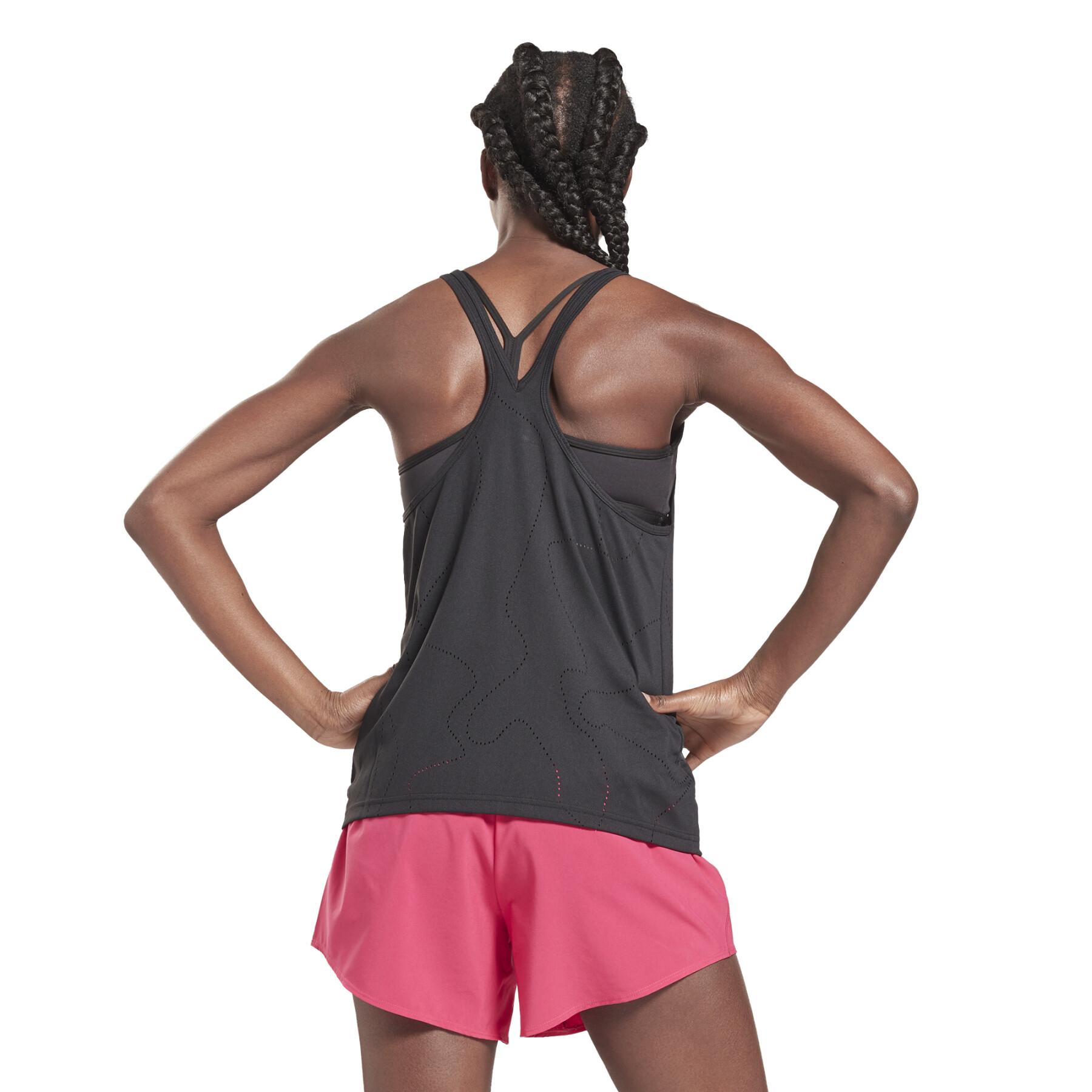 Women's perforated tank top Reebok United By Fitness