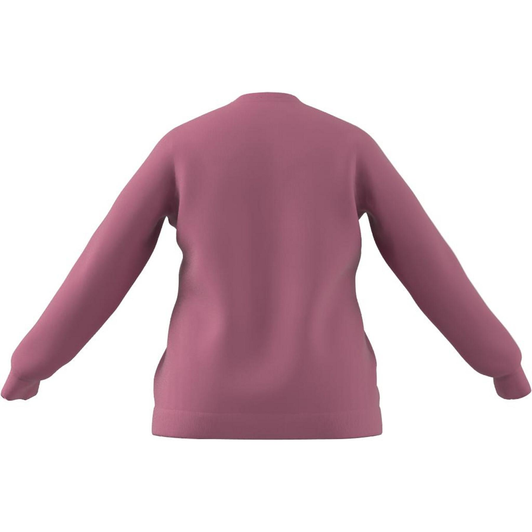Sweatshirt large size woman adidas Essentials Fleece