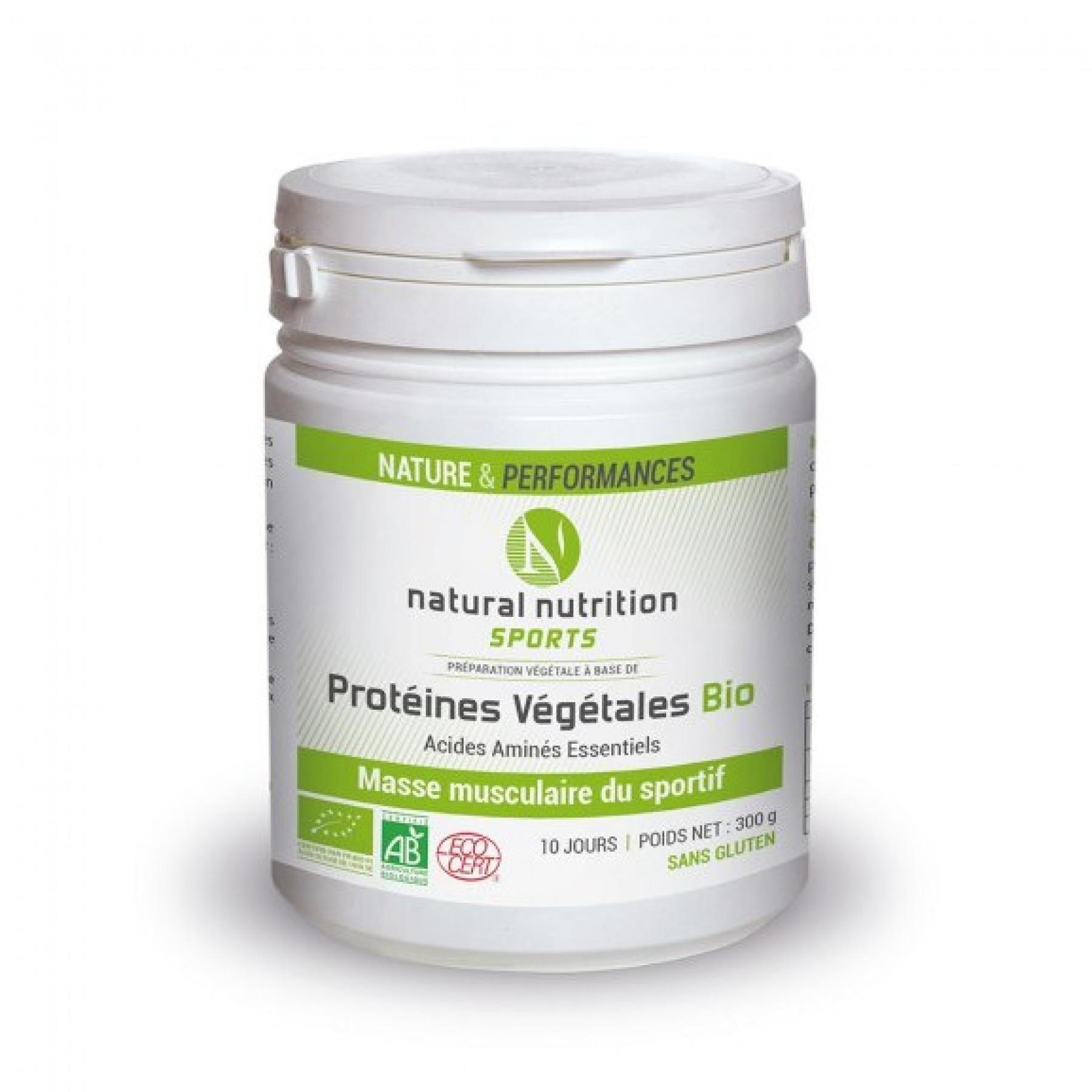 Food supplement Natural Nutrition Sport Protéines végétales bio
