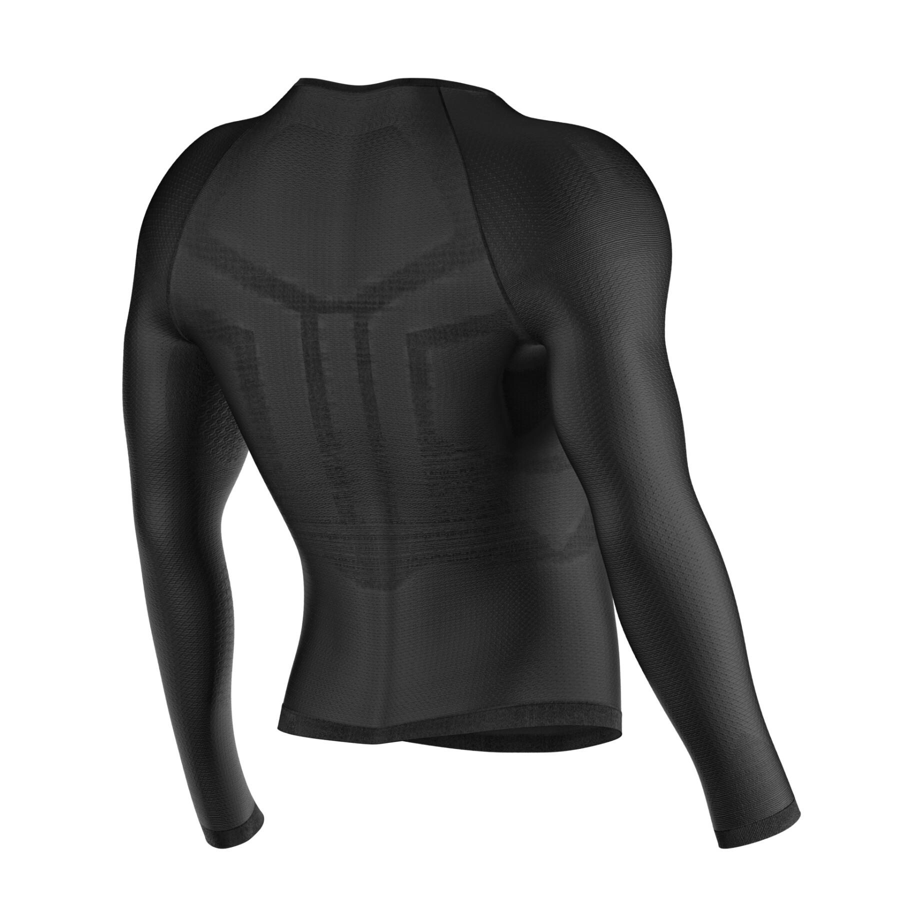 Long sleeve compression jersey Compressport Thermo 3D Ultralight