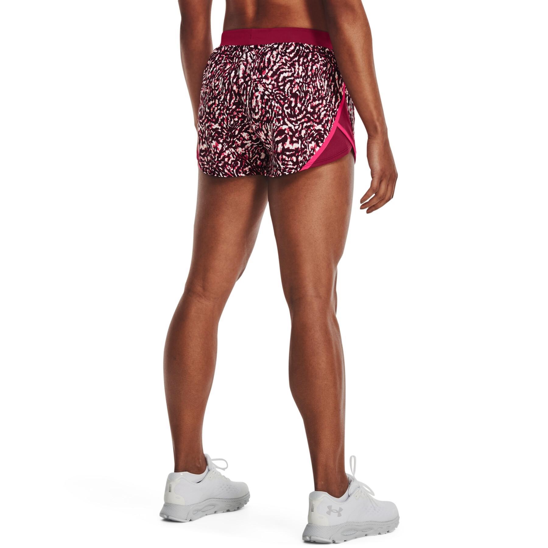Women's printed shorts Under Armour Fly-by 2.0
