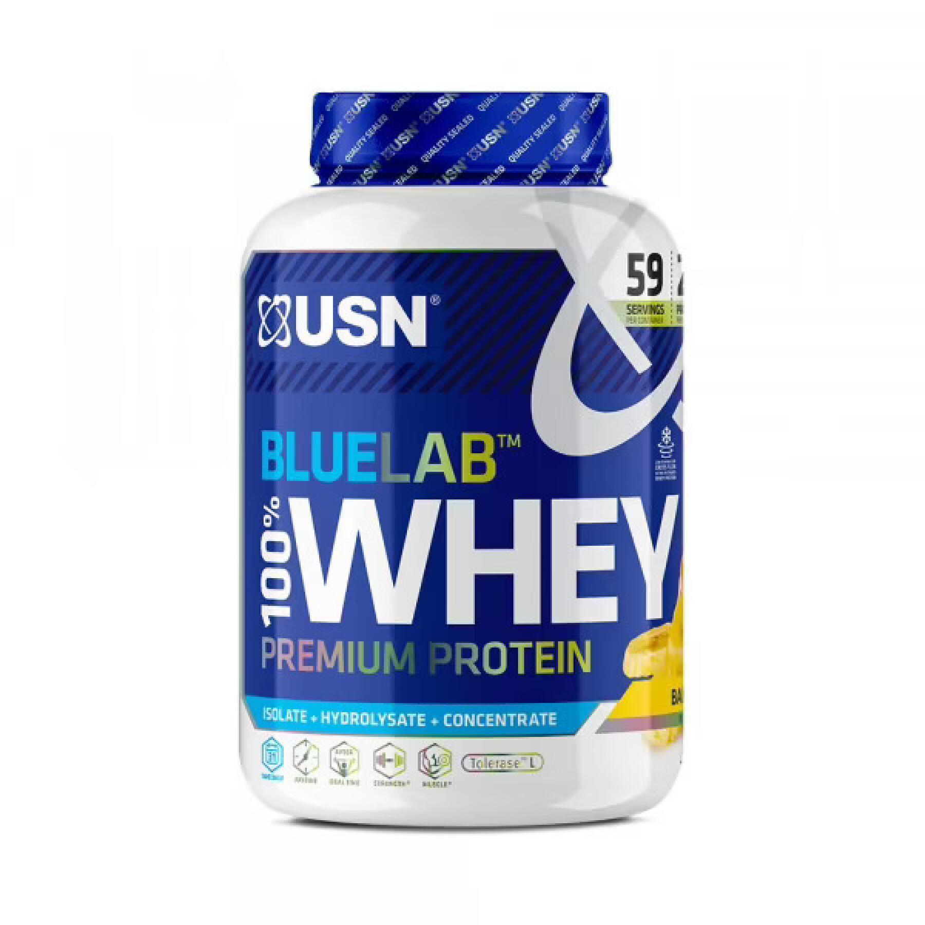 Protein banana USN Nutrition Blue Lab 100% Whey