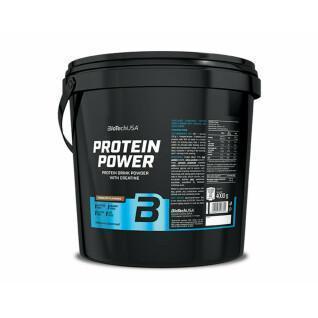 Protein bucket Biotech USA power - Vanille - 4kg (x2)