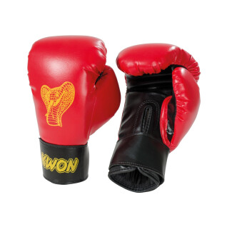 Boxing gloves for children Kwon Cobra rot