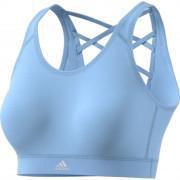 Women's bra adidas Don't Rest 3-Stripes Strap