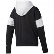 Women's hooded sweatshirt Reebok Linear Logo French Terry Zip-Up
