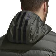Hooded jacket adidas Synthetic