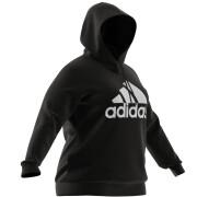 Women's hoodie adidas Essentials Logo Fleece (Large sizes)