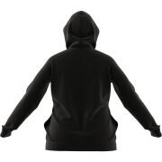 Women's hoodie adidas Essentials Logo Fleece (Large sizes)