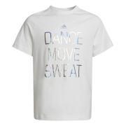 Girl's T-shirt adidas Dance Metallic-Print