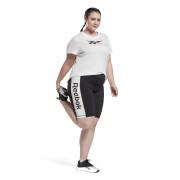 Women's shorts Reebok Linear Logo Fitted Grande Taille
