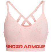 Women's light support sports bra Under Armour Seamless Long Heather